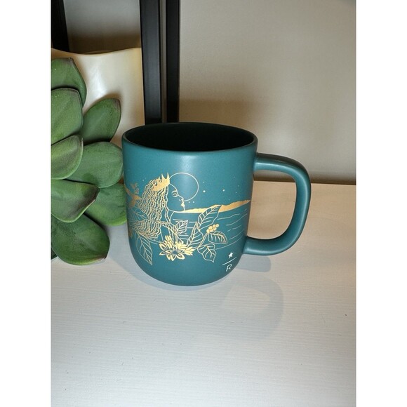 Starbucks Other - Starbucks Reserve Roastery Coffee Mug Melissa Koby Siren Green Limited Edition